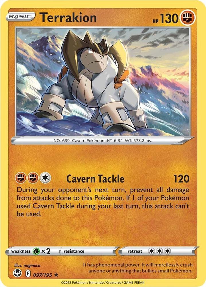 Terrakion - SWSH12: Silver Tempest