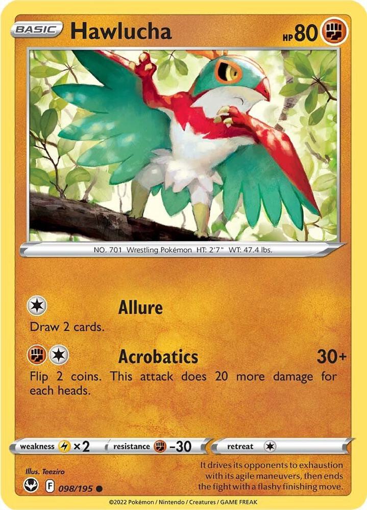 Hawlucha - SWSH12: Silver Tempest