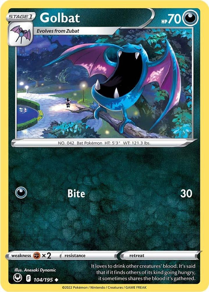 Golbat - SWSH12: Silver Tempest