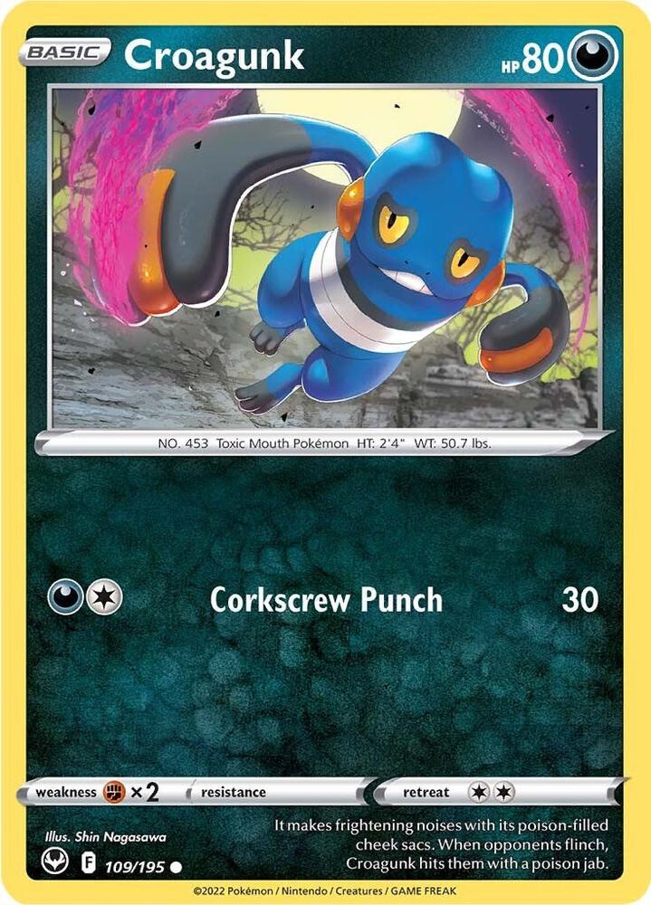 Croagunk - SWSH12: Silver Tempest