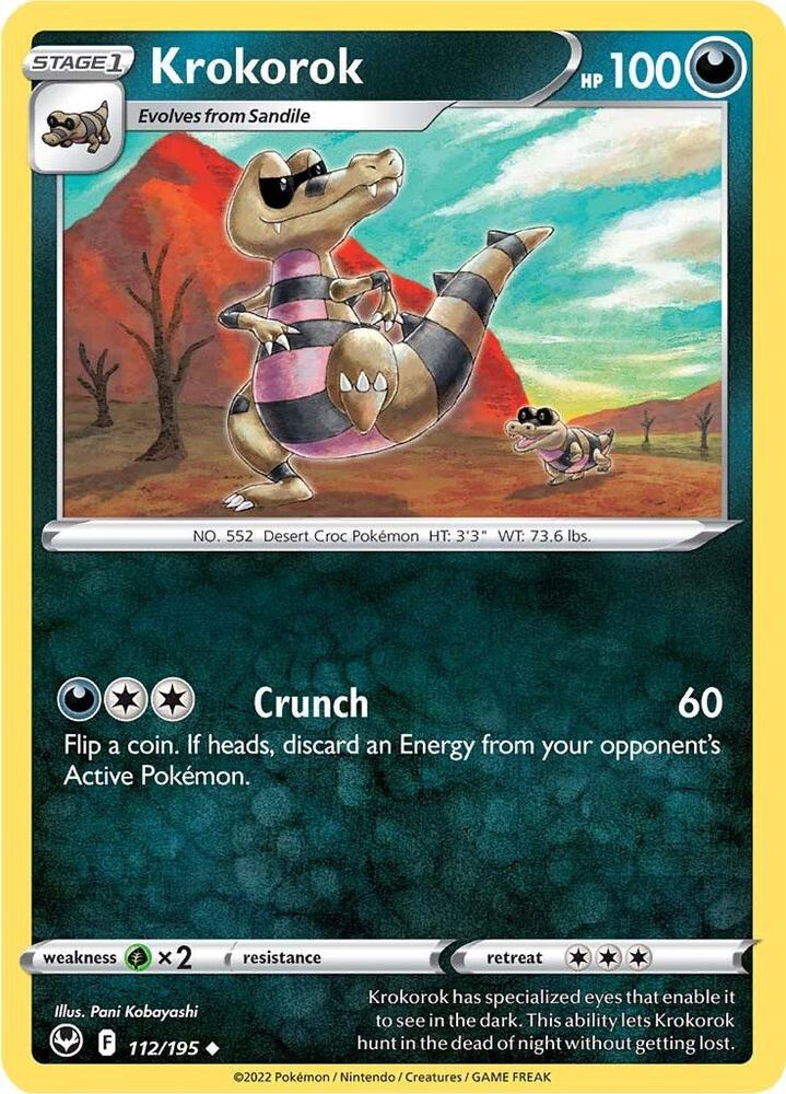 Krokorok - SWSH12: Silver Tempest