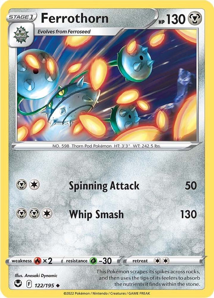 Ferrothorn - SWSH12: Silver Tempest