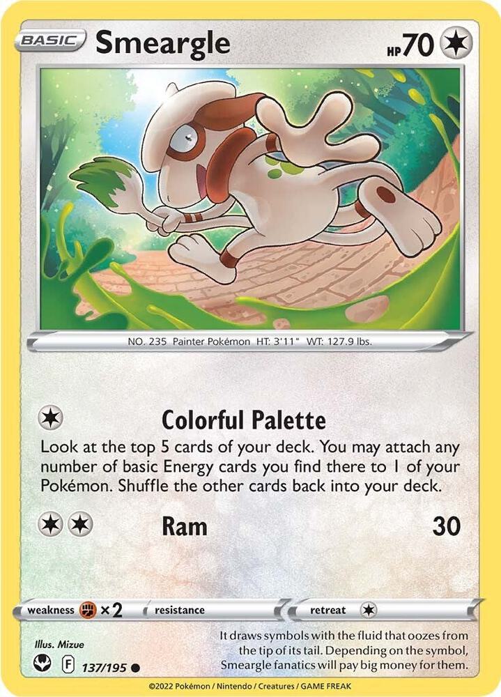 Smeargle - SWSH12: Silver Tempest