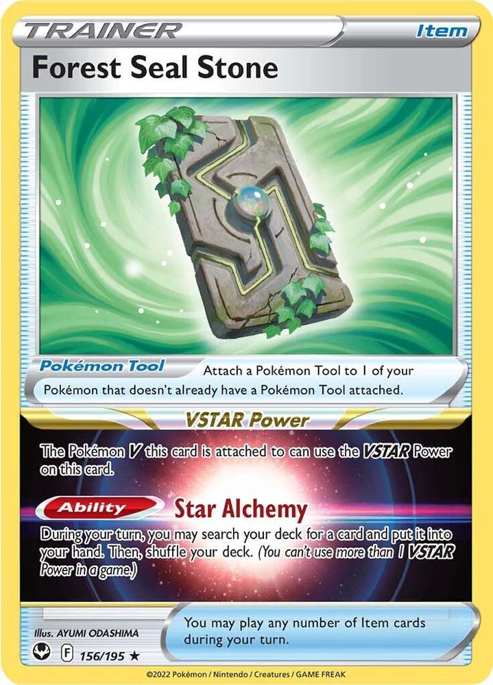 Forest Seal Stone - SWSH12: Silver Tempest