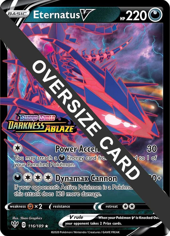 Eternatus V - 116/189 - Jumbo Cards