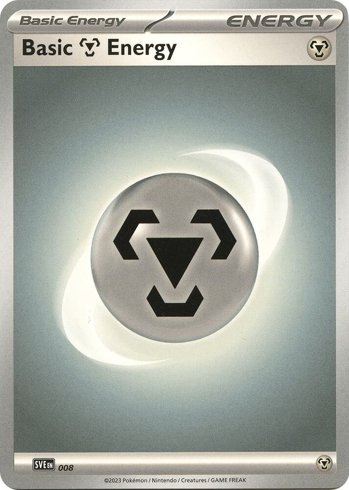 Basic Metal Energy - 008 - SVE: Scarlet & Violet Energies