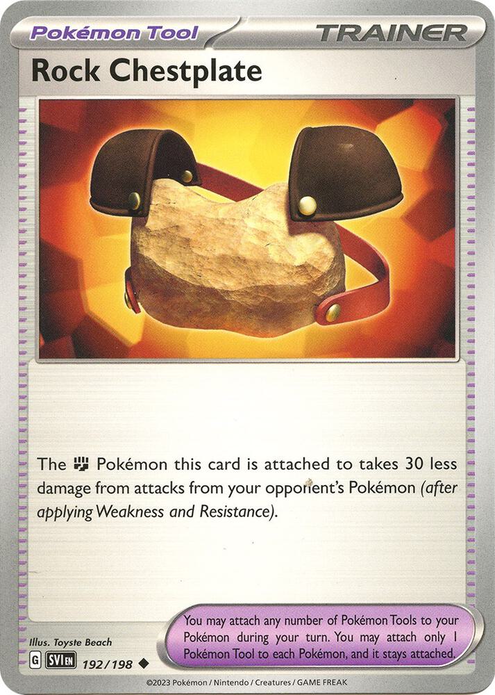 Rock Chestplate - SV01: Scarlet & Violet Base Set