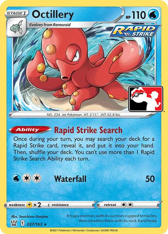 Octillery - 037/163 - Prize Pack Series Cards