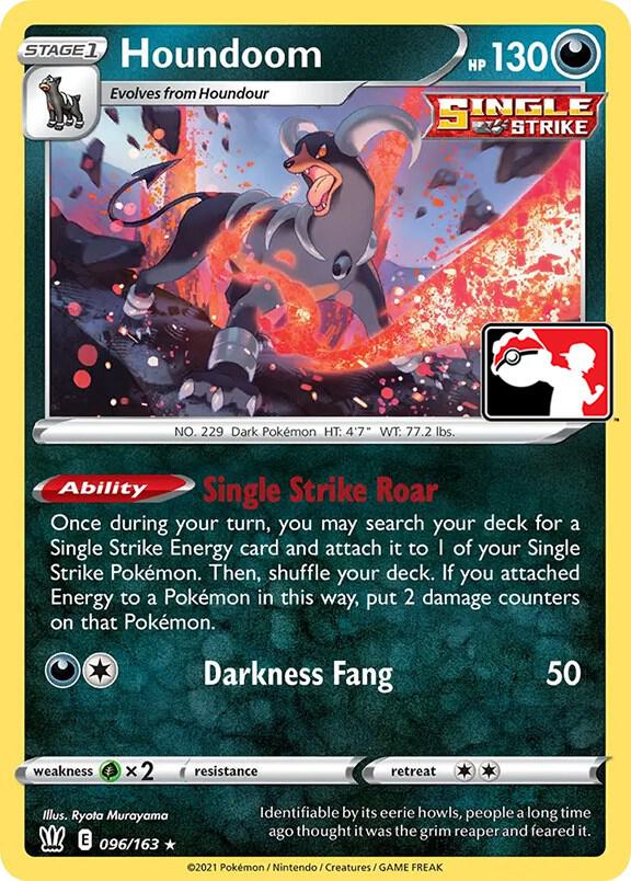 Houndoom - 096/163 - Prize Pack Series Cards