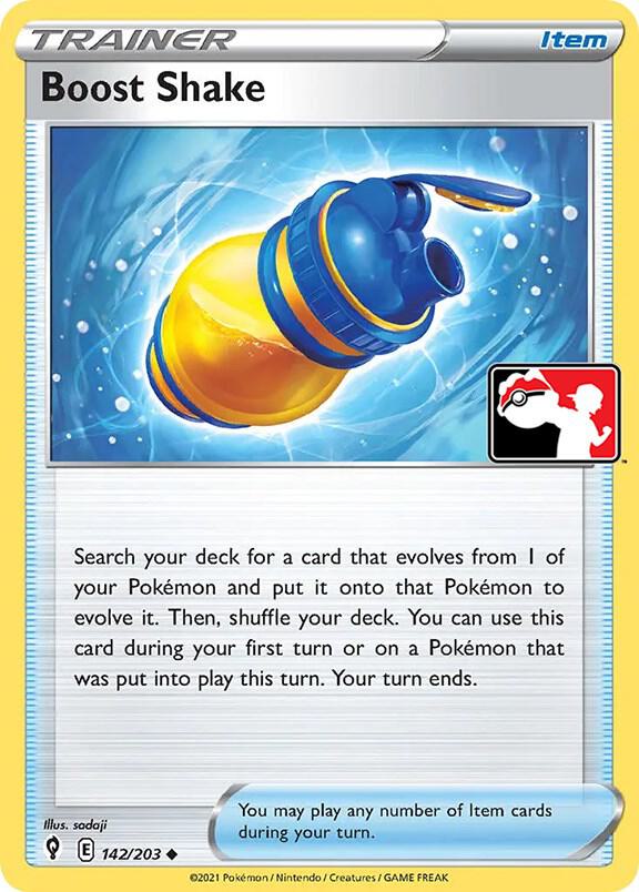 Boost Shake - 142/203 - Prize Pack Series Cards