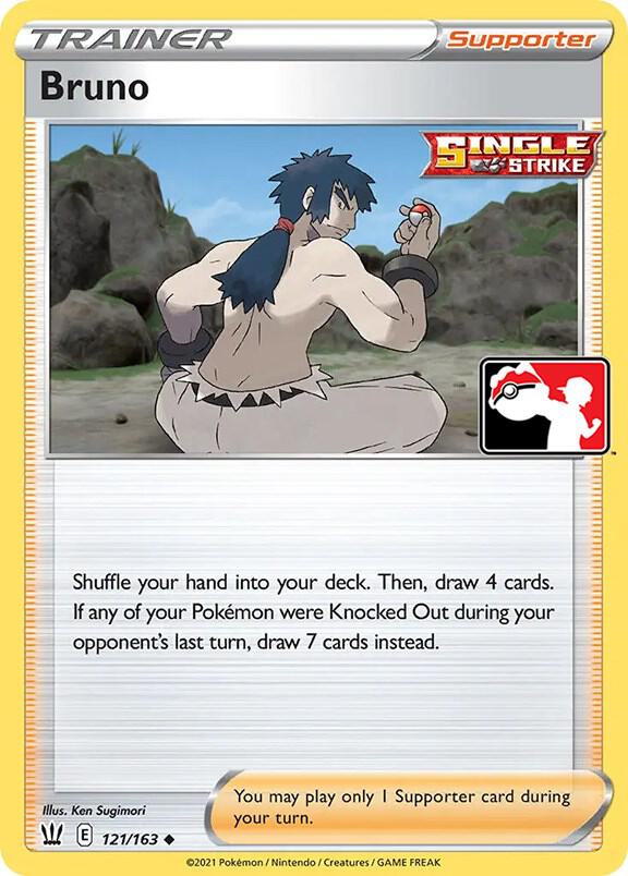 Bruno - 121/163 - Prize Pack Series Cards