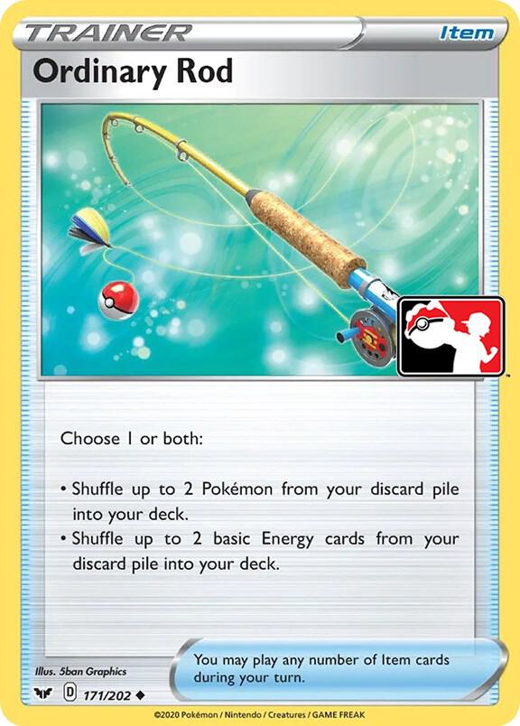 Ordinary Rod - 171/202 - Prize Pack Series Cards