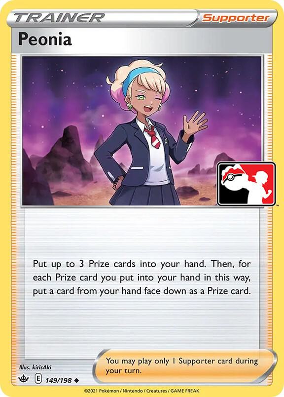 Peonia - 149/198 - Prize Pack Series Cards