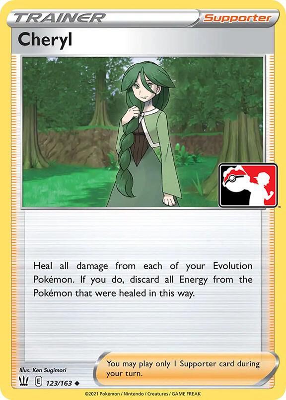Cheryl - 123/163 - Prize Pack Series Cards