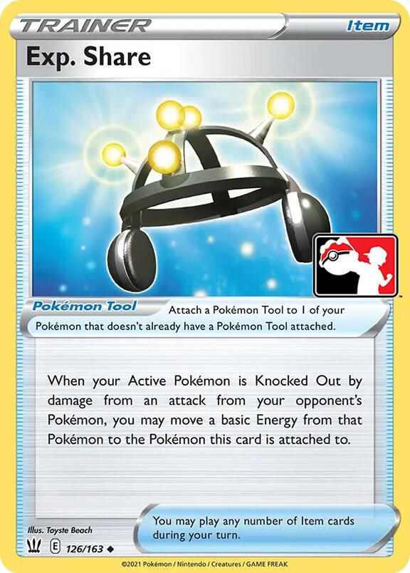 Exp. Share - 126/163 - Prize Pack Series Cards