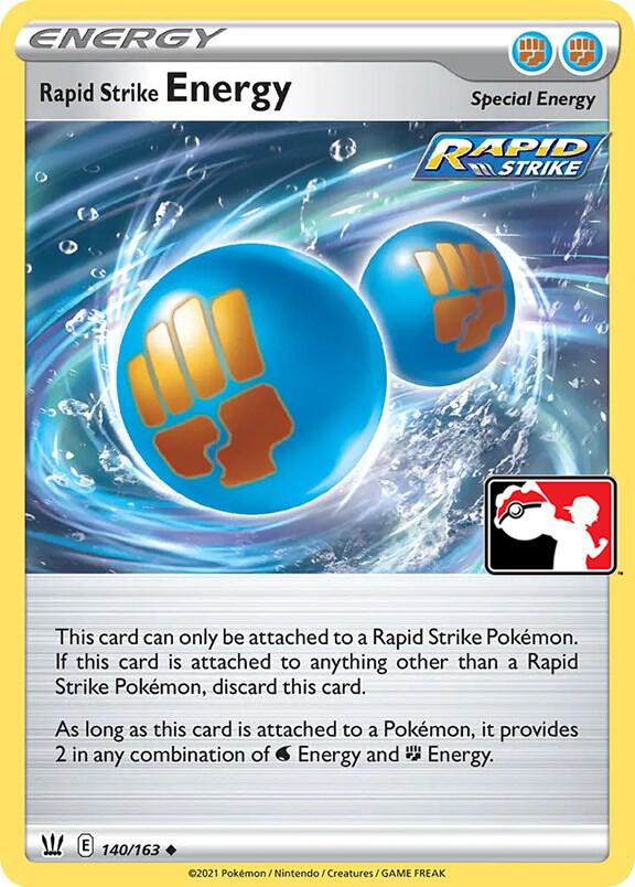Rapid Strike Energy - 140/163 - Prize Pack Series Cards