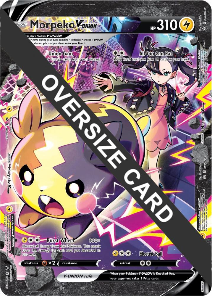 Morpeko V-Union (SWSH287-290) - Jumbo Cards