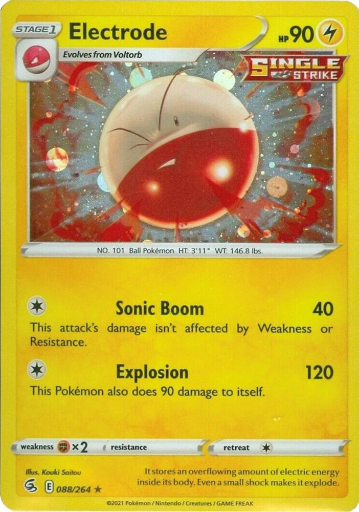 Electrode - 088/264 (Cosmos Holo) - Miscellaneous Cards & Products