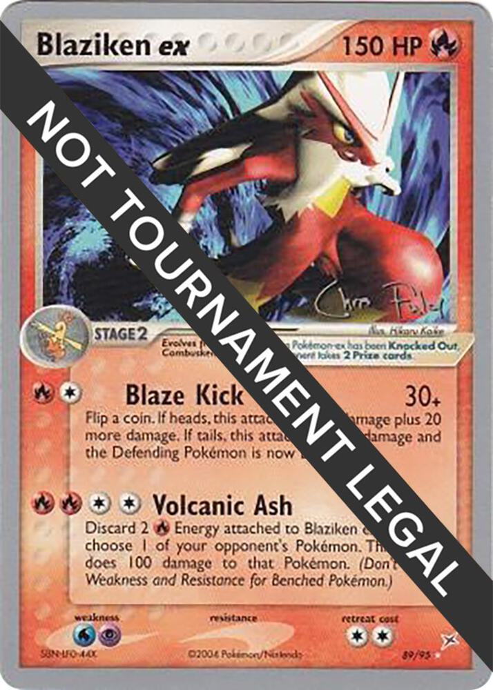 Blaziken ex - 2004 (Chris Fulop) - World Championship Decks