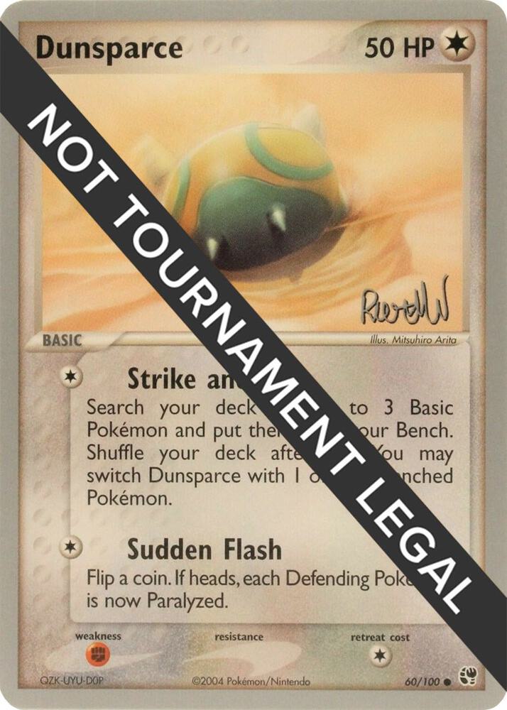 Dunsparce - 2004 (Reed Weichler) - World Championship Decks