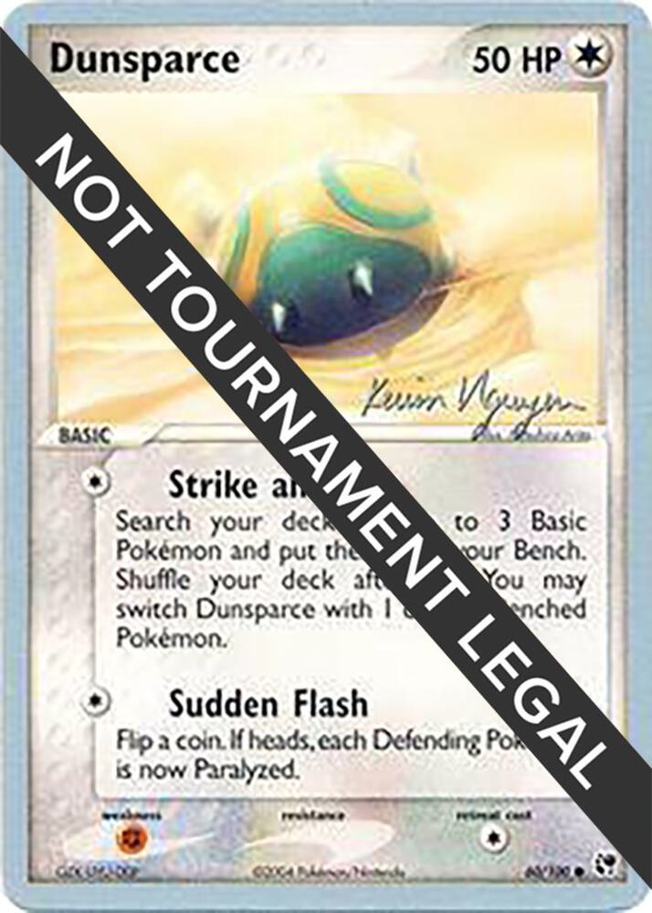Dunsparce - 2004 (Kevin Nguyen) - World Championship Decks