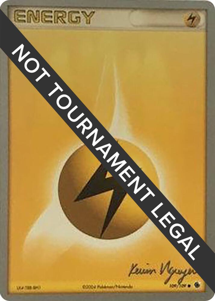 Lightning Energy - 2004 (Kevin Nguyen) - World Championship Decks