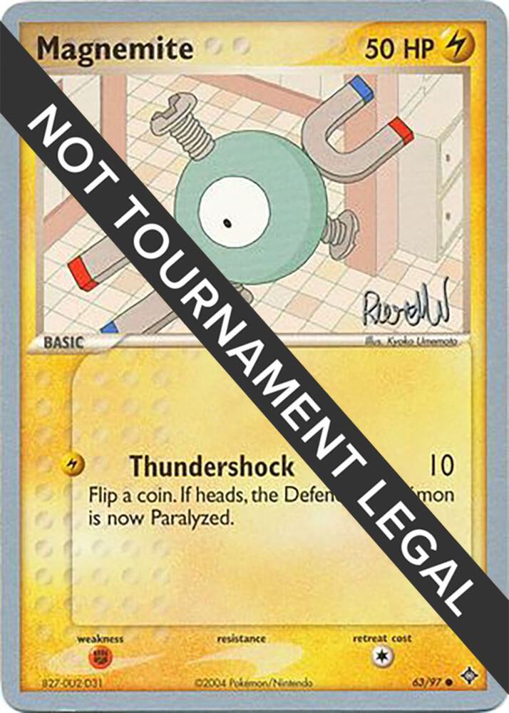 Magnemite - 2004 (Reed Weichler) - World Championship Decks