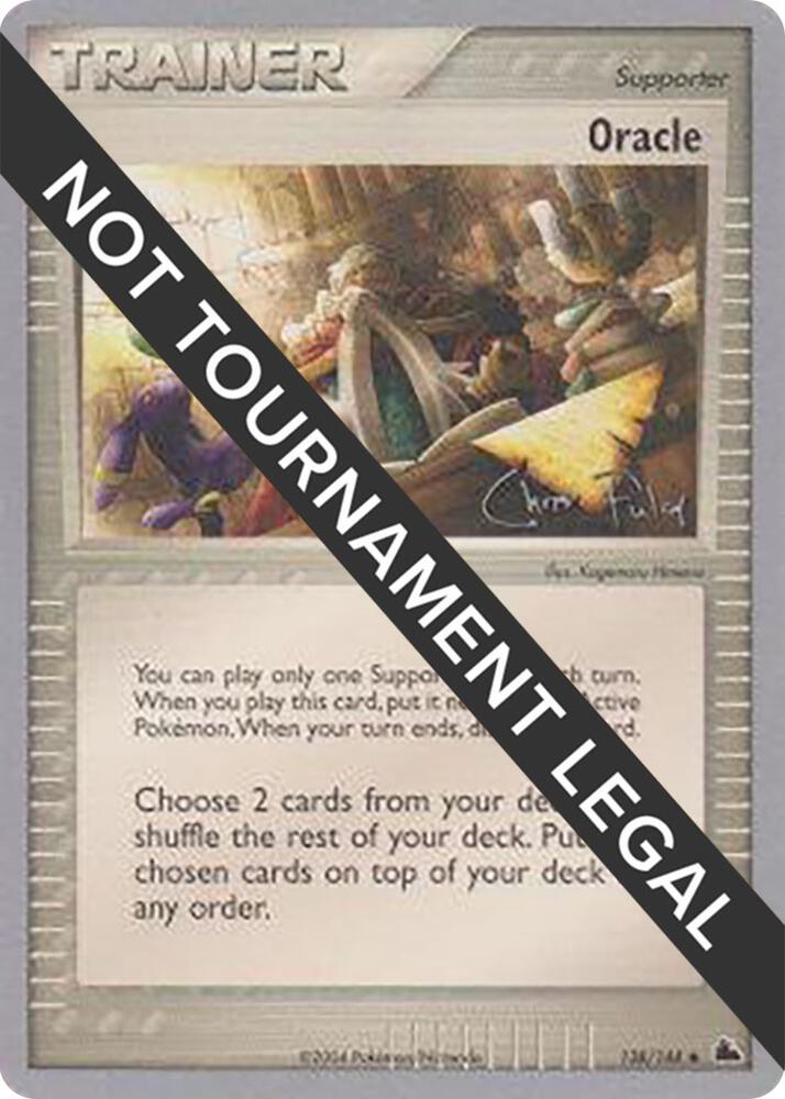 Oracle - 2004 (Chris Fulop) - World Championship Decks