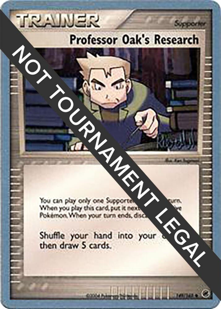 Professor Oak's Research - 2004 (Reed Weichler) - World Championship Decks