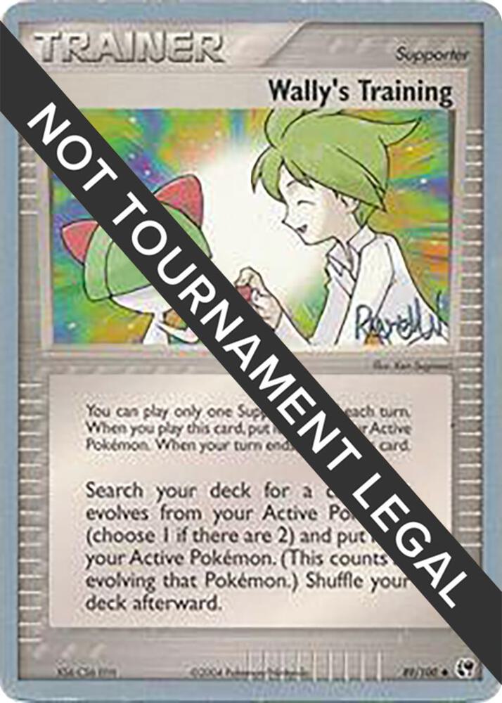 Wally's Training - 2004 (Reed Weichler) - World Championship Decks