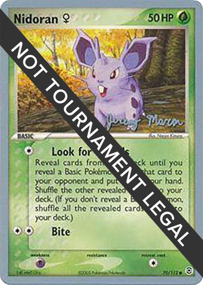Nidoran F - 2005 (Jeremy Maron) - World Championship Decks