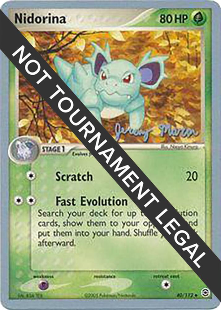 Nidorina - 2005 (Jeremy Maron) - World Championship Decks
