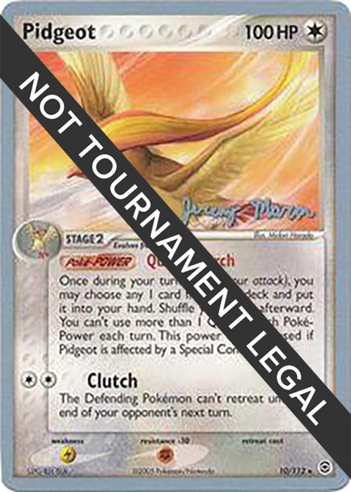 Pidgeot - 2005 (Jeremy Maron) - World Championship Decks