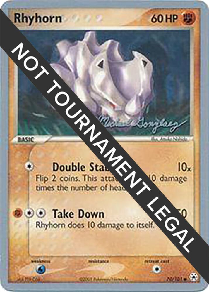 Rhyhorn - 2005 (Michael Gonzalez) - World Championship Decks