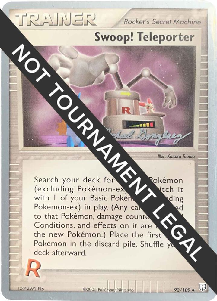 Swoop! Teleporter - 2005 (Michael Gonzalez) - World Championship Decks