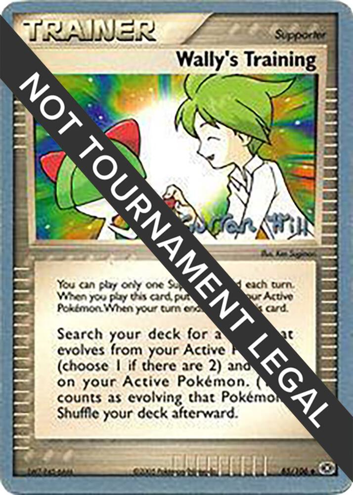 Wally's Training - 2005 (Curran Hill) - World Championship Decks