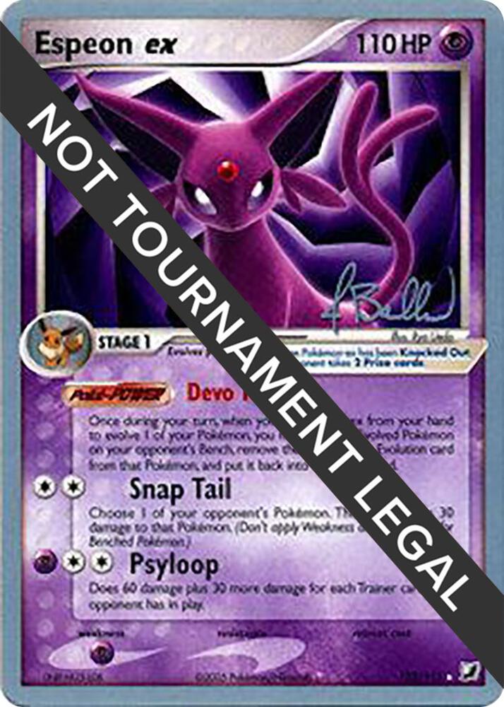 Espeon ex - 2006 (Jimmy Ballard) - World Championship Decks
