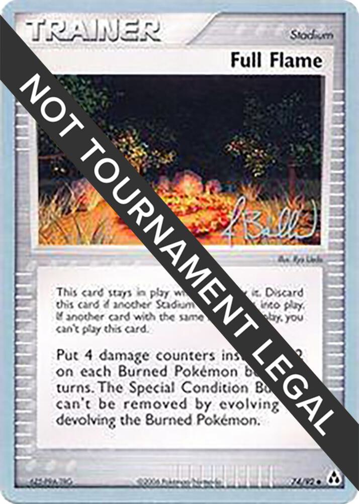 Full Flame - 2006 (Jimmy Ballard) - World Championship Decks