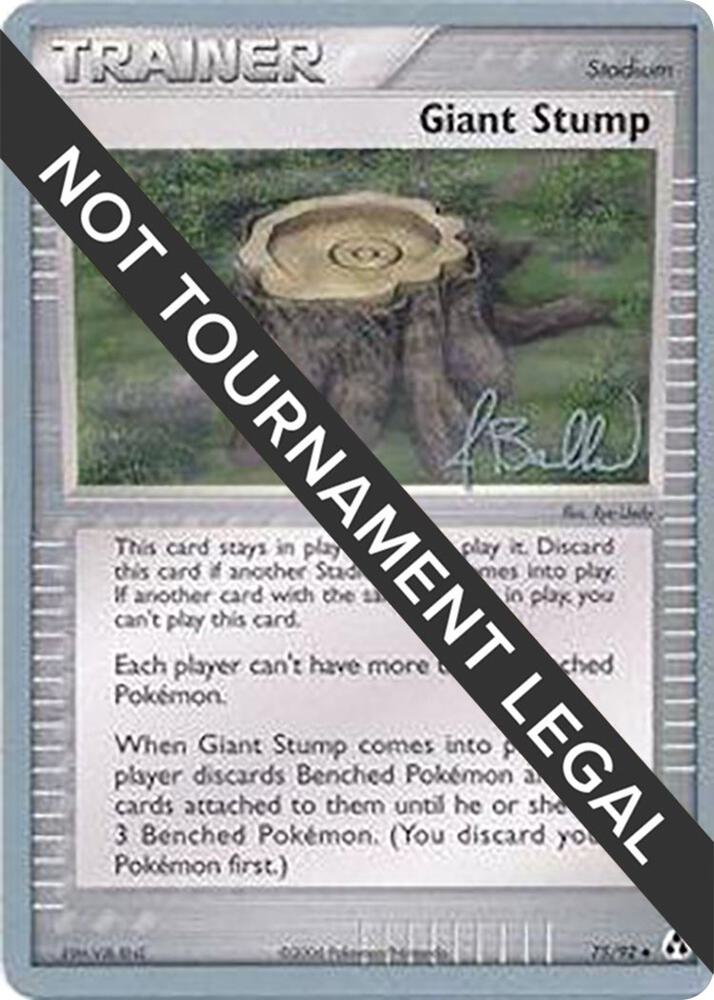 Giant Stump - 2006 (Jimmy Ballard) - World Championship Decks