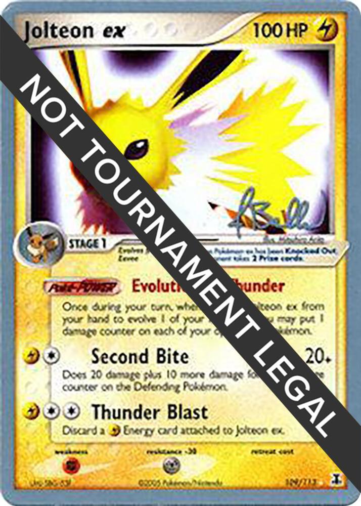 Jolteon ex - 2006 (Jimmy Ballard) - World Championship Decks