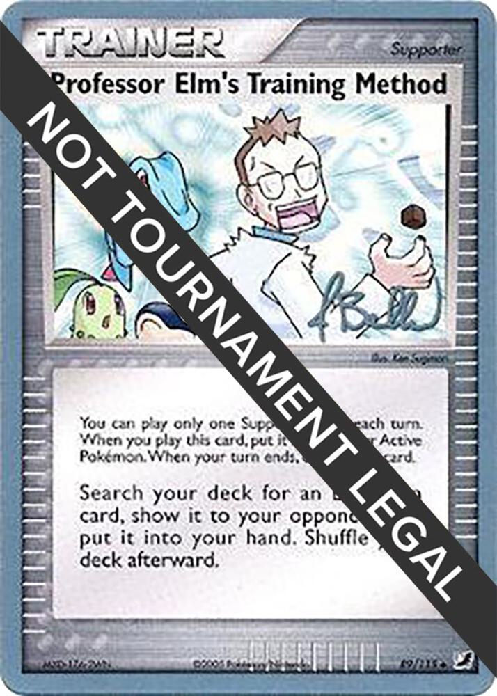 Professor Elm's Training Method - 2006 (Jimmy Ballard) - World Championship Decks