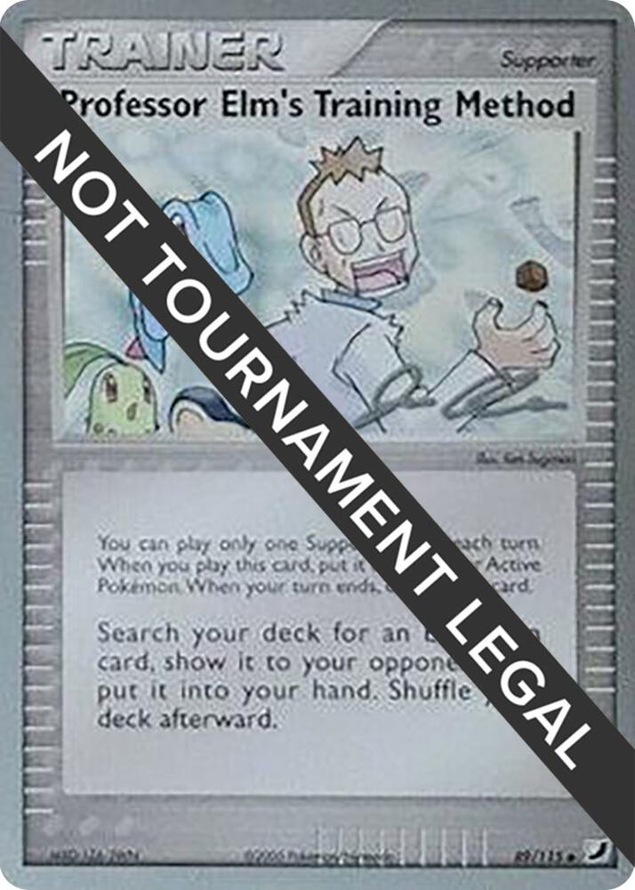 Professor Elm's Training Method - 2006 (Jason Klaczynski) - World Championship Decks