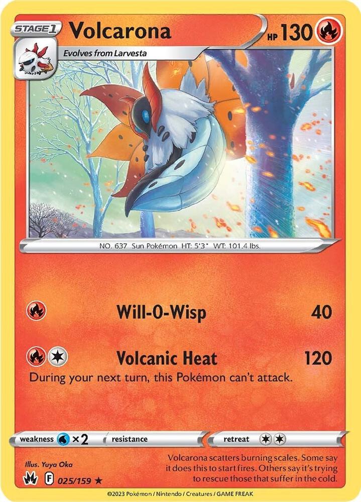Volcarona - SWSH: Crown Zenith