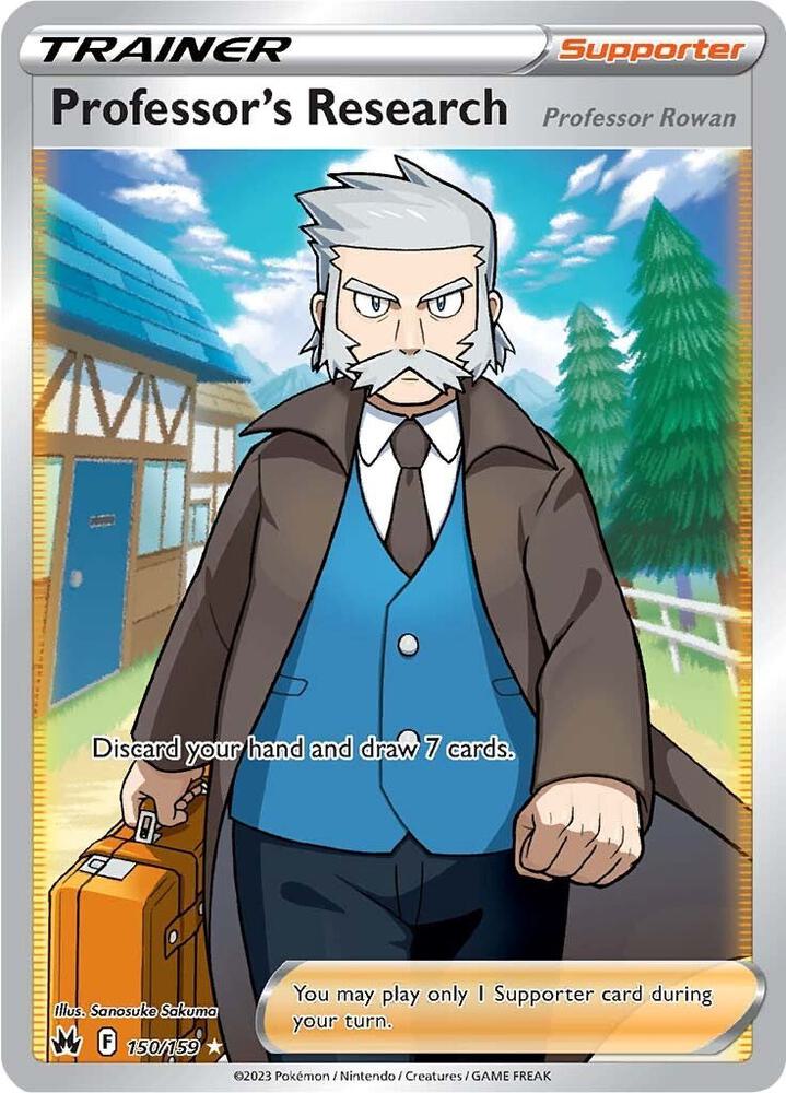 Professor's Research [Professor Rowan] (Full Art) - SWSH: Crown Zenith