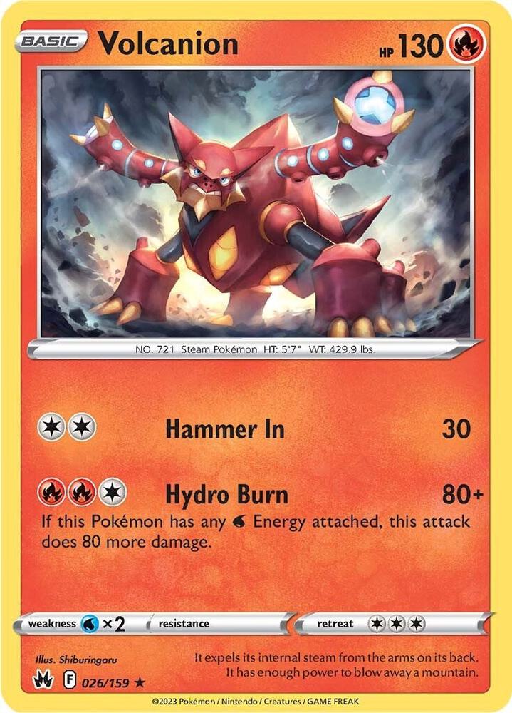 Volcanion - SWSH: Crown Zenith