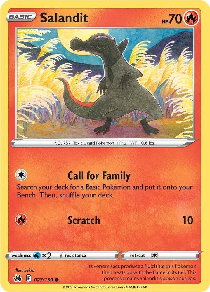 Salandit - SWSH: Crown Zenith