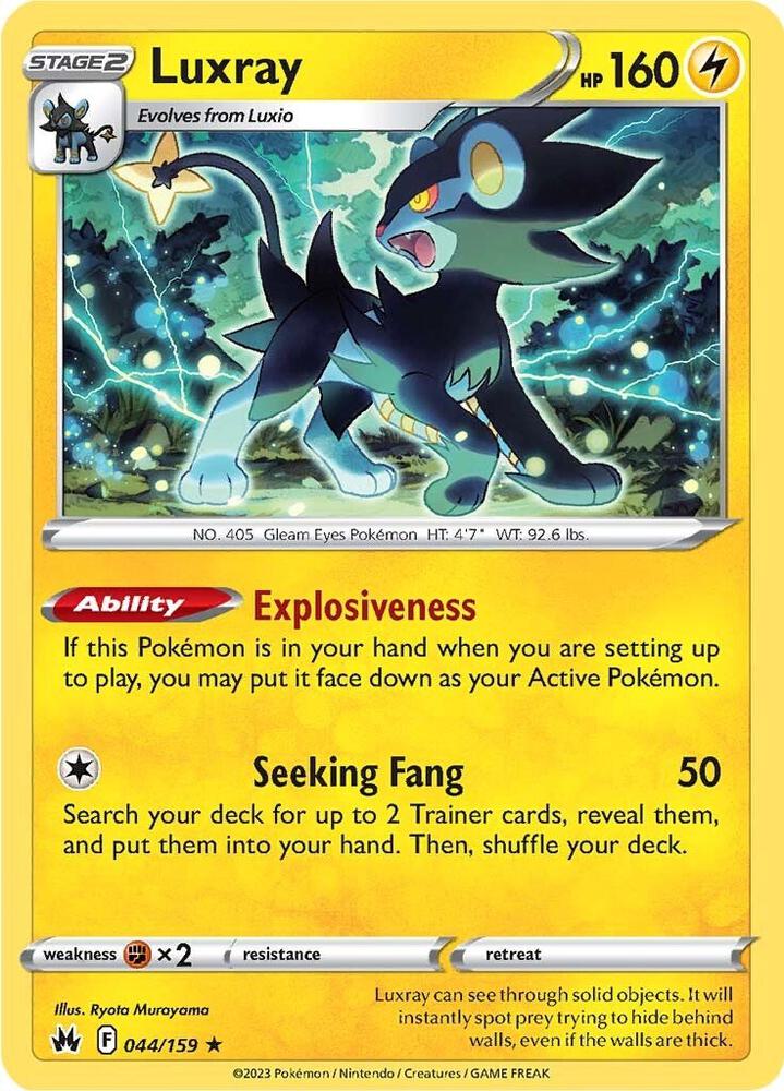 Luxray - SWSH: Crown Zenith