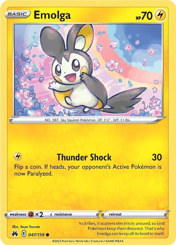 Emolga - SWSH: Crown Zenith