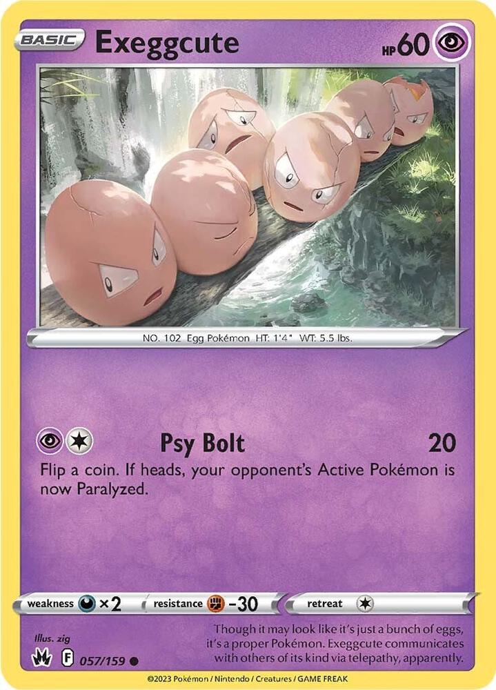 Exeggcute - SWSH: Crown Zenith