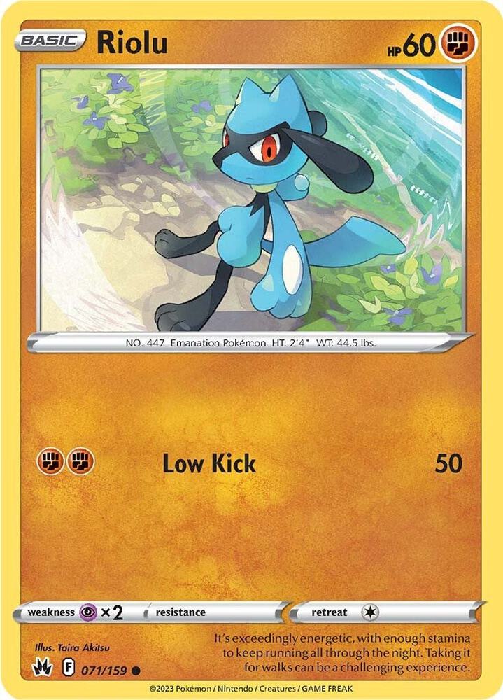 Riolu - SWSH: Crown Zenith